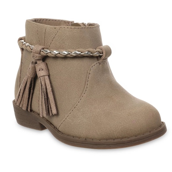 Wonder Nation Fashion Cowboy Ankle Boot Infant/Toddler Girls size 6 - Picture 2 of 15